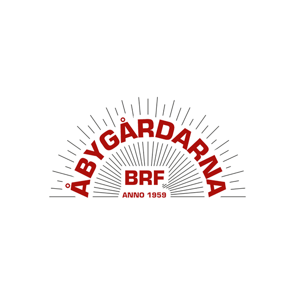 Åbygardarna BRF - Logotype för ditt företag. Vi hjälper ditt företag att synas.