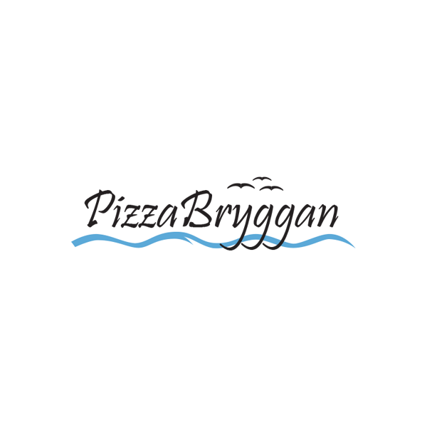 Pizzabryggan - Logotype för ditt företag. Vi hjälper ditt företag att synas.